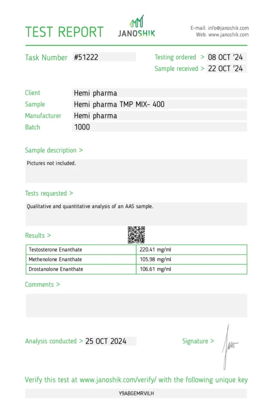 Hemi Pharma TMP MIX